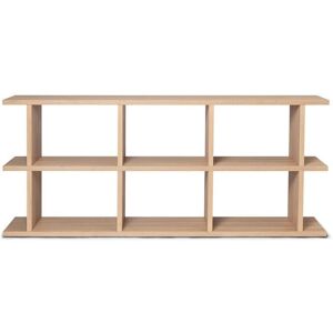 Ferm Living Kona Bookcase 3x2 H: 72 cm - Natural