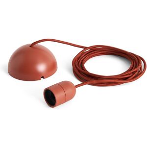 HAY Common Pendant Cord Set - Rusty Red