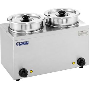 Royal Catering Varmegryde - 2 x 2,75 l - 300 W RCBM-2/4R