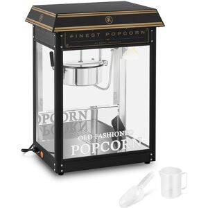 Royal Catering Popcornmaskine - sort og guld RCPS-BG1