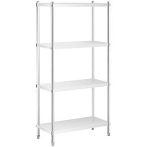 Stålreol - 90 x 40 x 180 cm - Royal Catering - 200 kg RCER-9040