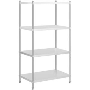 Stålreol - 100 x 60 x 180 cm - Royal Catering - 200 kg RCER-10060