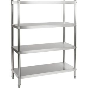 Royal Catering Stålreol - 120 cm RCER-120