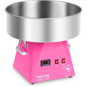 Royal Catering Candyfloss-maskine lyserød - 52 cm RCZK-1030-W-R