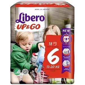 Libero Up & Go Diapers 18 un. Size 6 (13-20 kg)