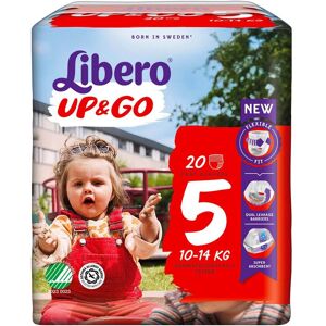 Libero Up & Go Diapers 20 un. Size 5 (10-14 kg)