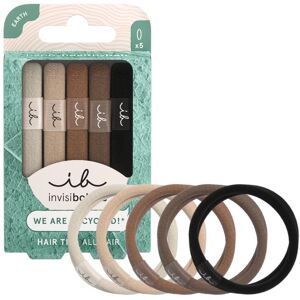 Invisibobble Ecotie Hair Tie From Recycled Sustainable Materials 5 un. Mocha