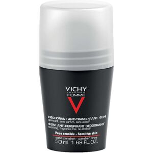 Vichy Homme Roll On Antiperpirant 48H Sensitive Skin 50mL