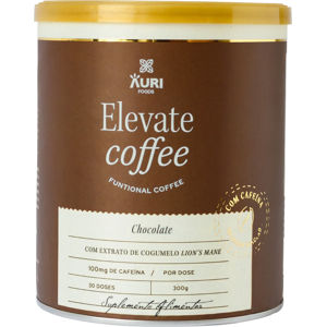 Aurifoods Elevate Coffee Food Supplement with Caffeine 300g Chocolate