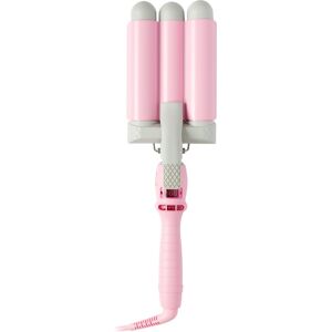 Mermade Pro Waver 32 mm Tredobbelt krøllejern til Hår Pink 1 stk.