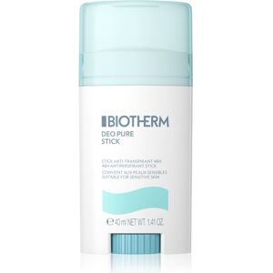 Biotherm Deo Pure Stick Anti-transpirant Antiperspirant Stick til sensitiv hud 40 ml