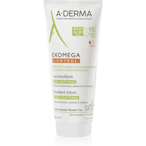 A-Derma Exomega Control Emollient Lotion Kropslotion Mod irritation og kløe 200 ml