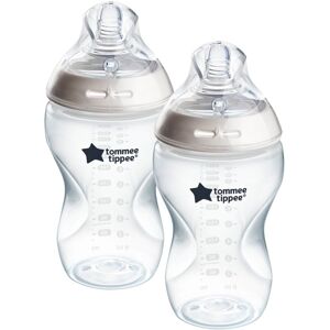 Tommee Tippee Natural Start Anti-Colic selvsteriliserende sutteflaske Medium Flow 3 m+ 2x340 ml