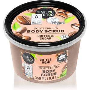 Organic Shop Organic Coffee & Sugar Kaffe kropsskrub 250 ml