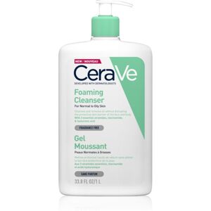 CeraVe Cleansers Foaming Cleanser Rensende skum gel Fra normal til fedtet hud 1000 ml