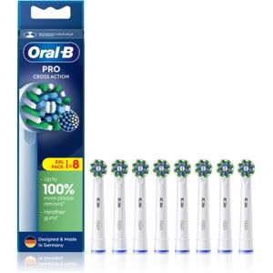 Oral-B PRO Cross Action Erstatningshoveder til tandbørste 8 stk.