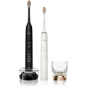 Philips Sonicare 9000 DiamondClean HX9914/69 Sonisk elektrisk tandbørste med 2 skafter 2 stk.