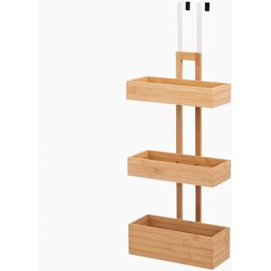 Five Dørhængt bambusopbevaring - Natur - 28cm x 17,3cm x 74,7cm - Adeline