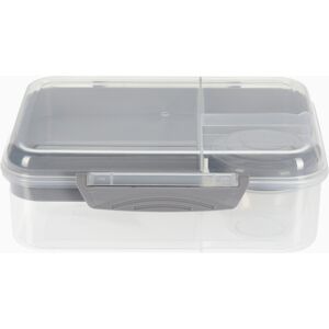 Koopman Madkasse med lille bøtte - Grå - 21,7cm x 18cm x 7,7cm - Runa