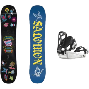 Salomon Grail board + Goodtime XS Bindinger Snowboard Pakke (Sort)