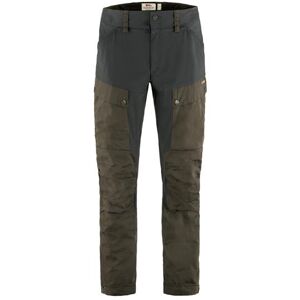 Fjällräven Keb Trousers Mens, Dark Olive / Dark Grey Str. 48