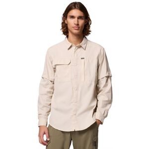 Columbia Sportswear Columbia Mens Skien Valley Long Sleeve Shirt, Dark Stone S/M