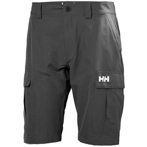 Helly Hansen Mens QD Cargo Shorts 11, Ebony Str. 28