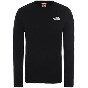 The North Face Mens L/S Red Box Tee, Black 40