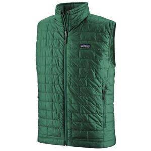 Patagonia Mens Nano Puff Vest, Conifer Green M