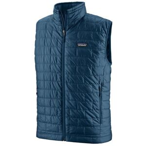 Patagonia Mens Nano Puff Vest, Lagom Blue M