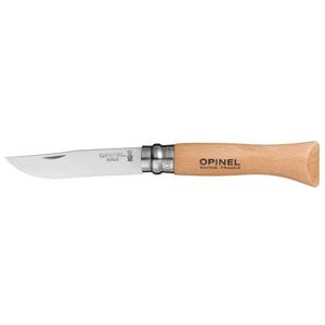 Opinel No6 Stainless Steel 7,0 cm - Bøg