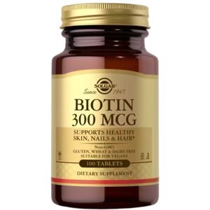 Solgar - SOLGAR Biotiini 300 µg (100 tablettia)