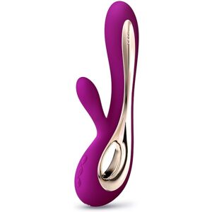 Lelo Soraya 2 klitorisstimulaattorilla varustettu vibraattori Deep Rose 22 cm