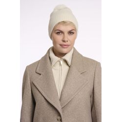 Rino & Pelle Gebreide Muts Martina met Pompon Beige dames Beige unisex