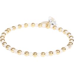 Embrace Design Armband Victoria Wit dames Wit unisex