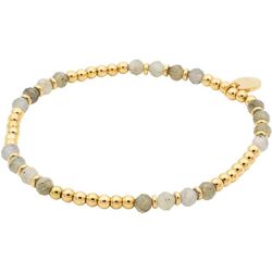 Embrace Design Armband Anne-Fleur Geel dames Goud unisex