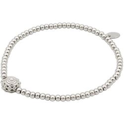 Embrace Design Armband Middelburg Grijs dames Zilver unisex