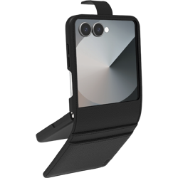 Sbs Mobile Wallet Stand Case Flipcover Voor Samsung Galaxy Z Flip 7 Zwart