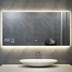Quality heating Smart spiegel (500 Watt) infrarood verwarming met led verlichting