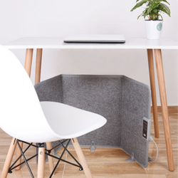 Quality heating Vouwbaar mobiel infraroodpaneel met 3 warmtestanden - 165 Watt