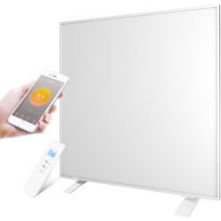 Quality heating QH-OR Serie Verplaatsbaar wifi infraroodpaneel 350, 450 of 700 watt inclusief afstandsbediening