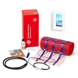 Quality heating 150 Watt/m2 mat set inclusief inclusief Warmup-6IE geavanceerde wifi thermostaat