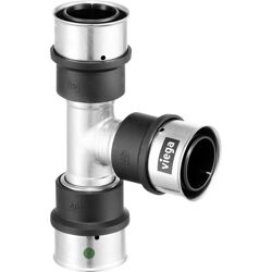 Viega Smartpress 6718 pers T-stuk verloop 20x20x16mm