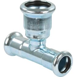 VSH Xpress staal pers T-stuk verloop 15x22x15mm