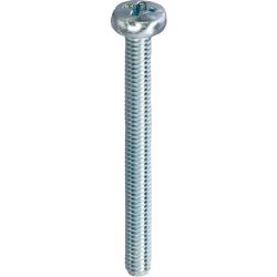 Toolstation Metaalschroeven cilinderkop M6x20mm PH3 (200 Stuks)