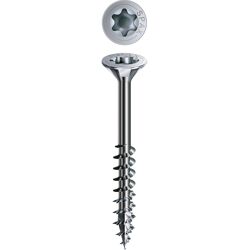 Spax universele schroeven platkop deeldraad 4x60mm TX20 (100 Stuks)