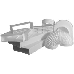 Toolstation Wasemkap-set voor T125 koker 3m wit