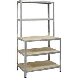AVASCO Werkbank Strong Work - 200kg 186x100x60/30cm
