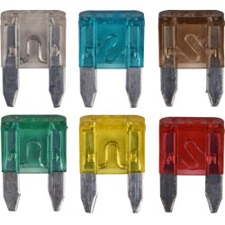 Carpoint Mini steekzekeringen set 6-delig