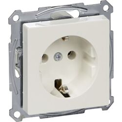 Schneider- Electric Schneider Electric Systeem-M wandcontactdoos RA inbouw Glanzend wit